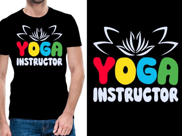 Download Yoga Instructor Logo Tshirt Design - Yoga instructor Collection